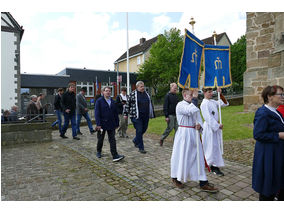 Bittprozession an Christi Himmelfahrt (Foto: Karl-Franz Thiede)